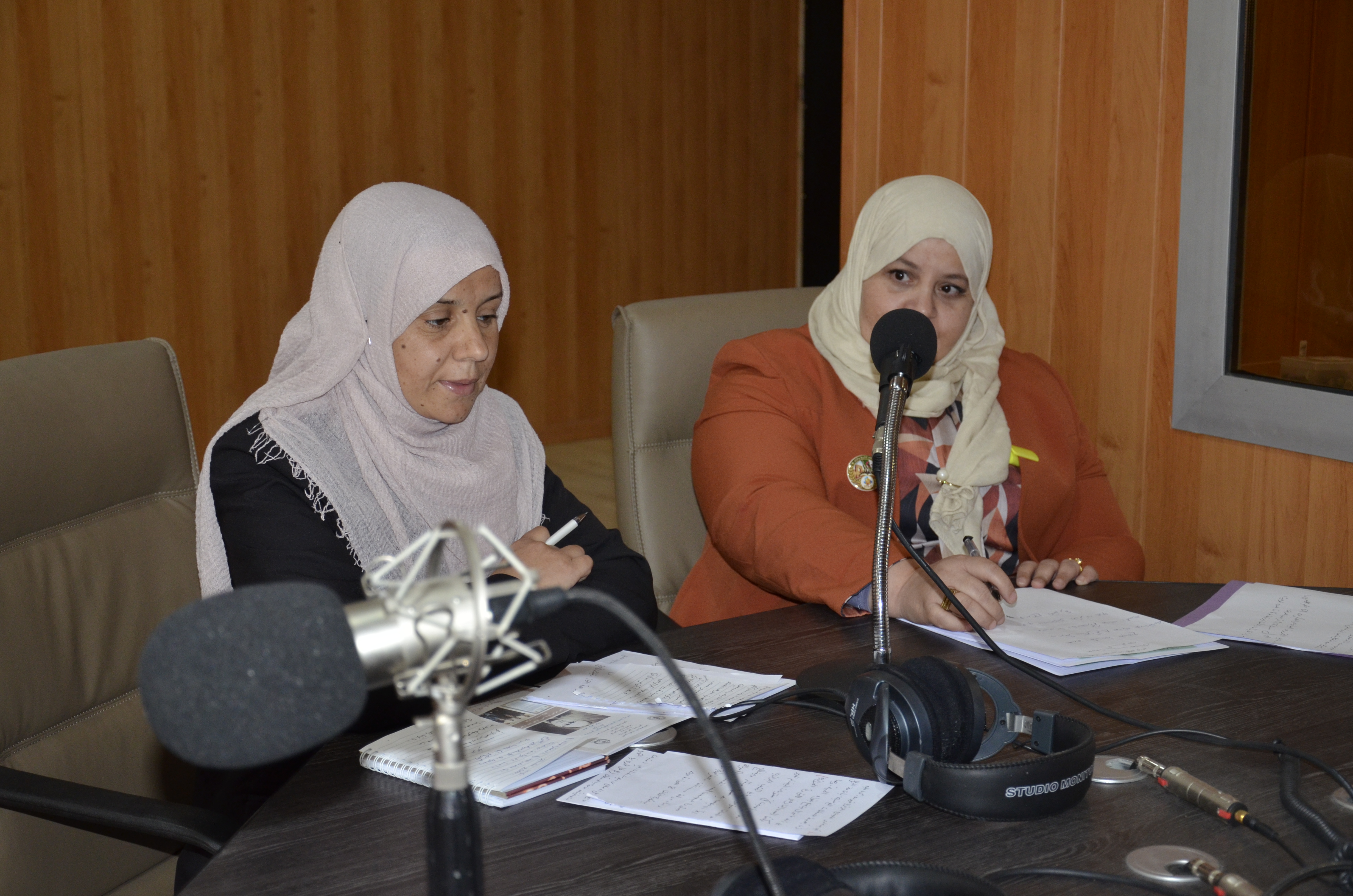 تسجيل إذاعي بمناسبة الذكرى الثانية و السبعين لإندلاع الثورة التحريرية المجيدة